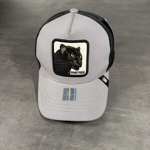 Goorin Bros. Panther SnapBack Hat Black Gray Trucker Cap New York Exclusive